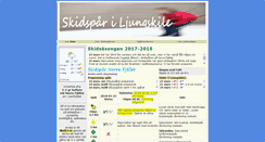 Desktop Screenshot of ljungskilefk.se